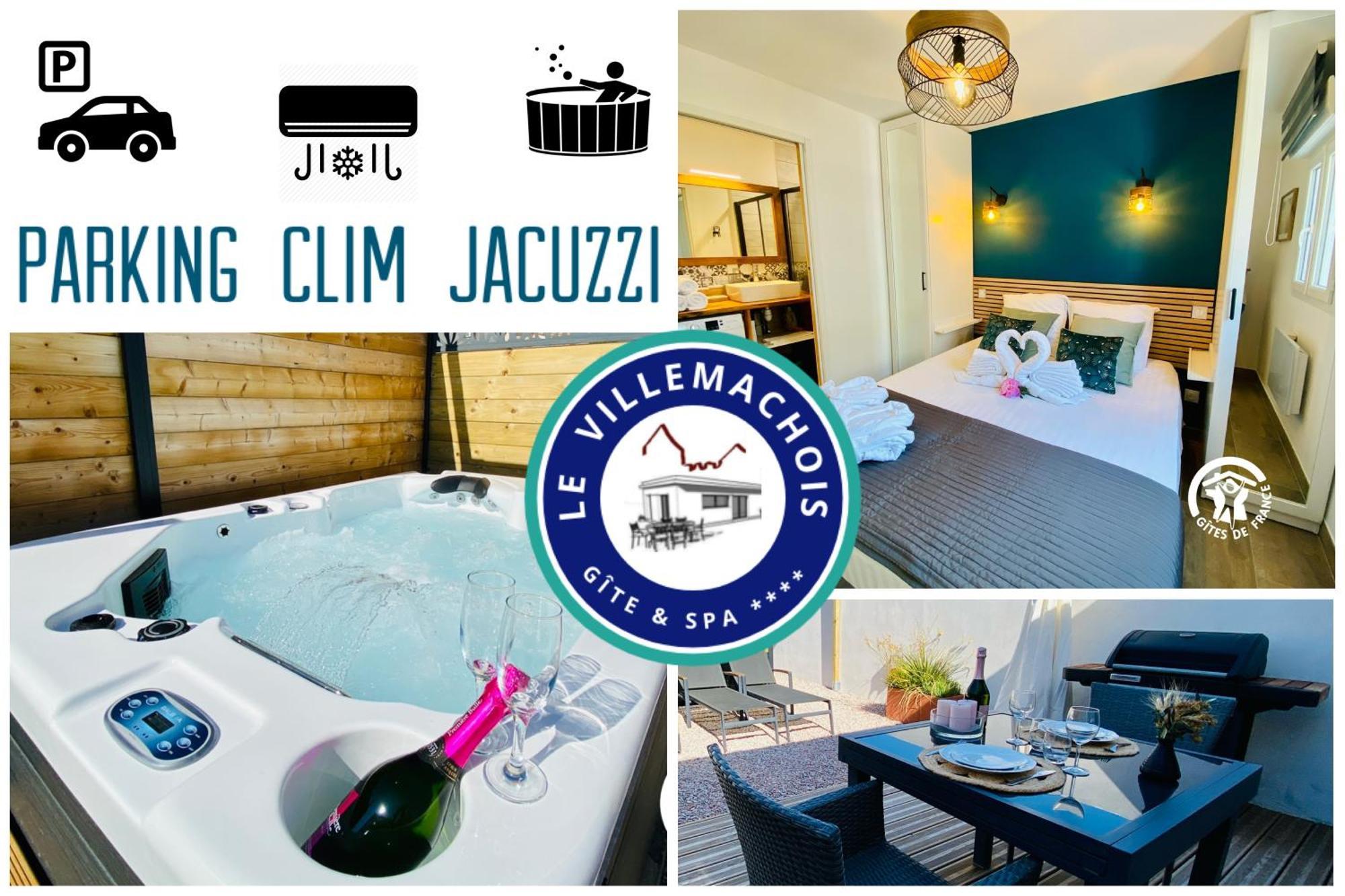 Gite & Spa Le Villemachois - 4 Etoiles - Jacuzzi Couvert - Calme Et Independant - Clim - Parking - 5 Min Carcassonne Villemoustaussou المظهر الخارجي الصورة