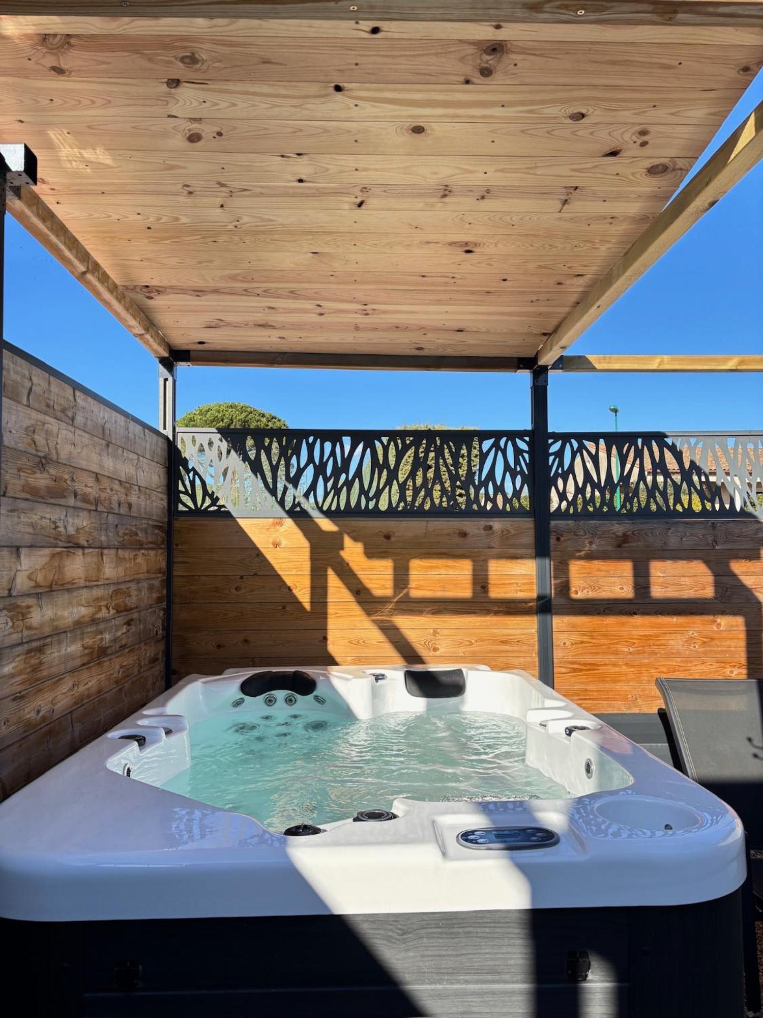 Gite & Spa Le Villemachois - 4 Etoiles - Jacuzzi Couvert - Calme Et Independant - Clim - Parking - 5 Min Carcassonne Villemoustaussou المظهر الخارجي الصورة