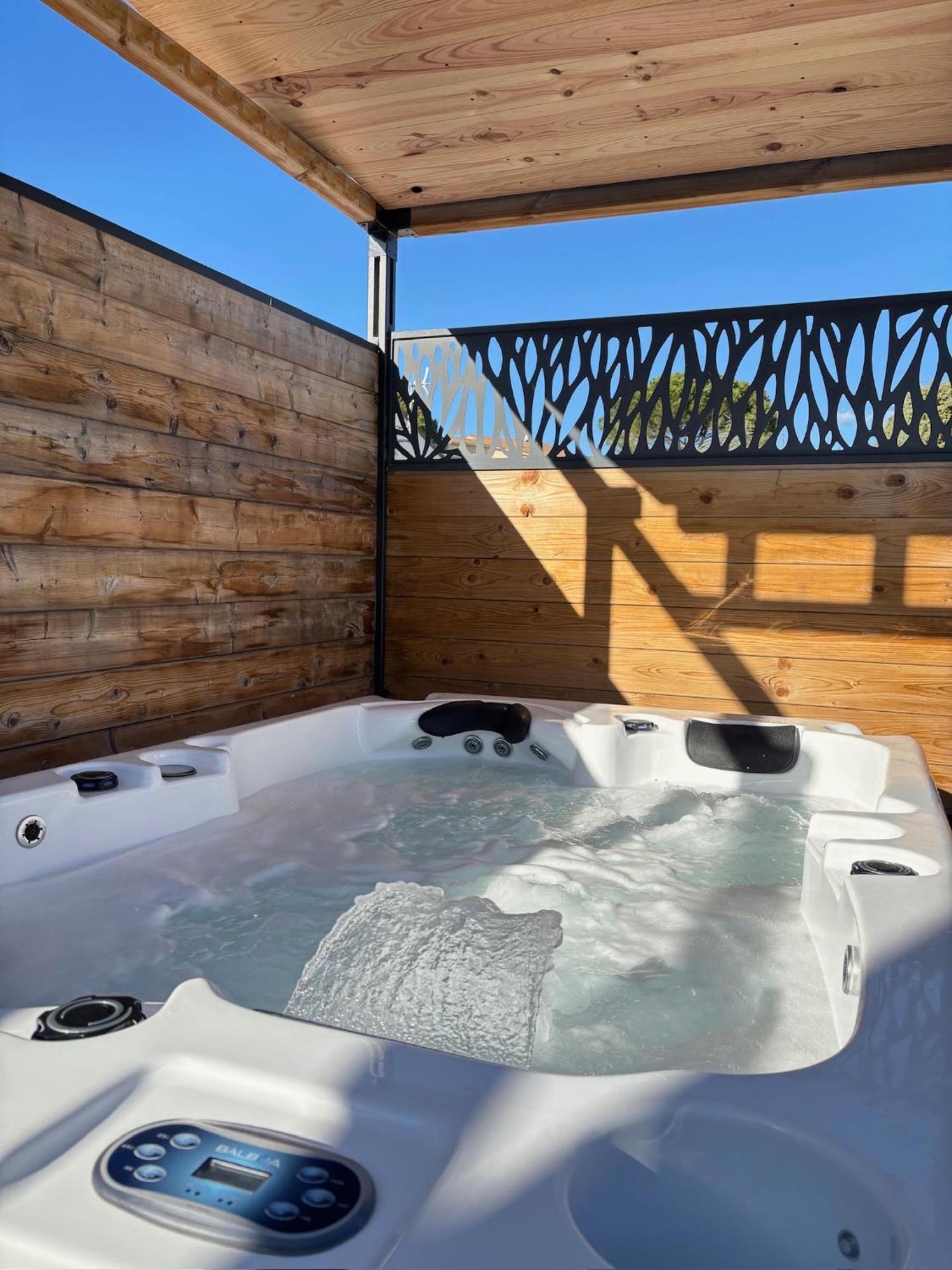 Gite & Spa Le Villemachois - 4 Etoiles - Jacuzzi Couvert - Calme Et Independant - Clim - Parking - 5 Min Carcassonne Villemoustaussou المظهر الخارجي الصورة